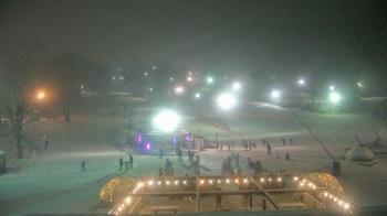 Weather camera view of Powder Ridge Ski Resort.