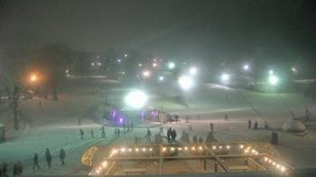 Weather camera view of Powder Ridge Ski Resort.