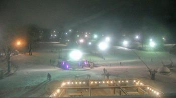 Weather camera view of Powder Ridge Ski Resort.