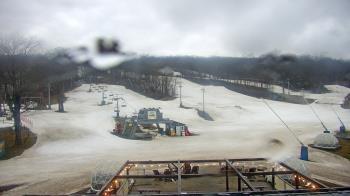 Weather camera view of Powder Ridge Ski Resort.