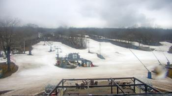 Weather camera view of Powder Ridge Ski Resort.