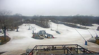 Weather camera view of Powder Ridge Ski Resort.