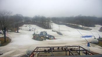 Weather camera view of Powder Ridge Ski Resort.
