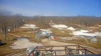Weather camera view of Powder Ridge Ski Resort.