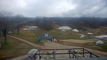 Weather camera view of Powder Ridge Ski Resort.