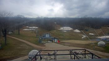 Weather camera view of Powder Ridge Ski Resort.