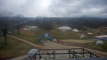 Weather camera view of Powder Ridge Ski Resort.