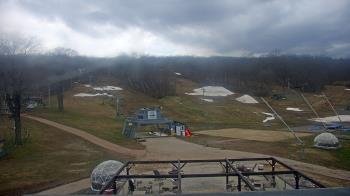 Weather camera view of Powder Ridge Ski Resort.