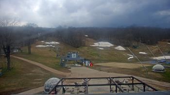 Weather camera view of Powder Ridge Ski Resort.