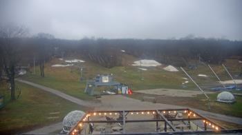 Weather camera view of Powder Ridge Ski Resort.