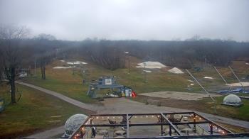 Weather camera view of Powder Ridge Ski Resort.