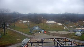 Weather camera view of Powder Ridge Ski Resort.