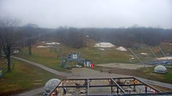 Weather camera view of Powder Ridge Ski Resort.