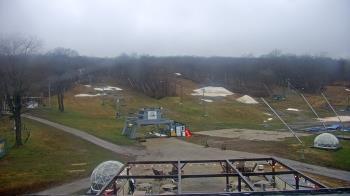 Weather camera view of Powder Ridge Ski Resort.