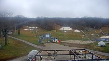 Weather camera view of Powder Ridge Ski Resort.