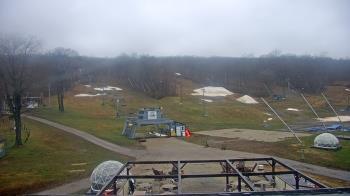 Weather camera view of Powder Ridge Ski Resort.