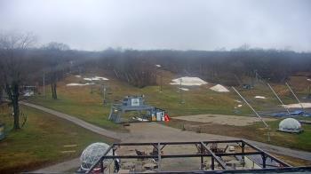 Weather camera view of Powder Ridge Ski Resort.