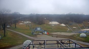 Weather camera view of Powder Ridge Ski Resort.