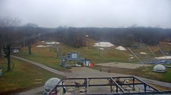 Weather camera view of Powder Ridge Ski Resort.