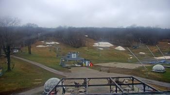 Weather camera view of Powder Ridge Ski Resort.
