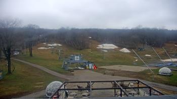 Weather camera view of Powder Ridge Ski Resort.