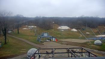 Weather camera view of Powder Ridge Ski Resort.