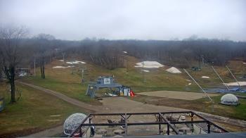 Weather camera view of Powder Ridge Ski Resort.