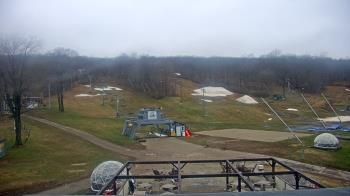 Weather camera view of Powder Ridge Ski Resort.