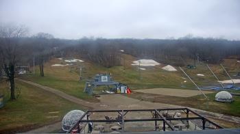 Weather camera view of Powder Ridge Ski Resort.