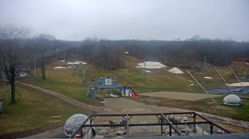 Weather camera view of Powder Ridge Ski Resort.