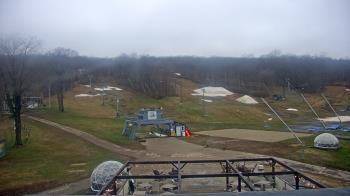 Weather camera view of Powder Ridge Ski Resort.