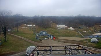 Weather camera view of Powder Ridge Ski Resort.