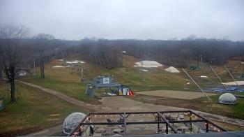 Weather camera view of Powder Ridge Ski Resort.
