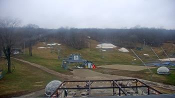 Weather camera view of Powder Ridge Ski Resort.