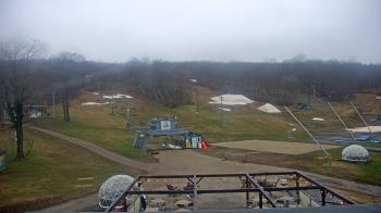 Weather camera view of Powder Ridge Ski Resort.