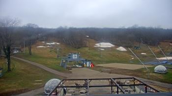 Weather camera view of Powder Ridge Ski Resort.