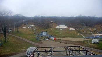 Weather camera view of Powder Ridge Ski Resort.