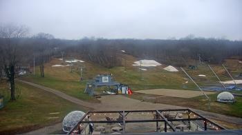 Weather camera view of Powder Ridge Ski Resort.