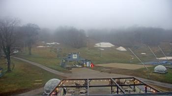 Weather camera view of Powder Ridge Ski Resort.