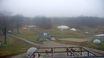 Weather camera view of Powder Ridge Ski Resort.