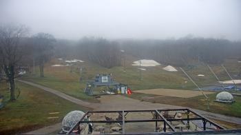 Weather camera view of Powder Ridge Ski Resort.