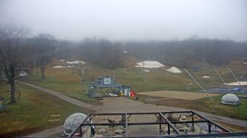 Weather camera view of Powder Ridge Ski Resort.