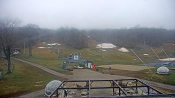 Weather camera view of Powder Ridge Ski Resort.
