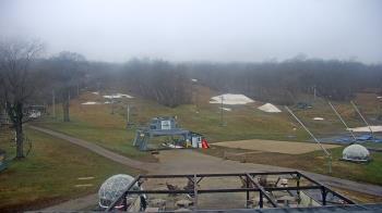 Weather camera view of Powder Ridge Ski Resort.