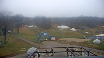 Weather camera view of Powder Ridge Ski Resort.