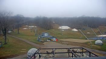 Weather camera view of Powder Ridge Ski Resort.