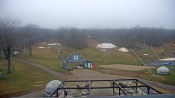 Weather camera view of Powder Ridge Ski Resort.