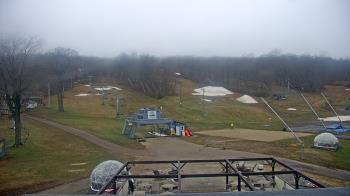Weather camera view of Powder Ridge Ski Resort.