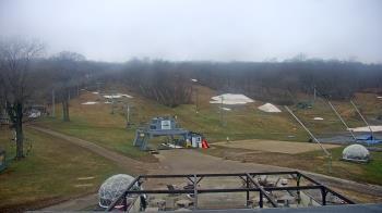 Weather camera view of Powder Ridge Ski Resort.