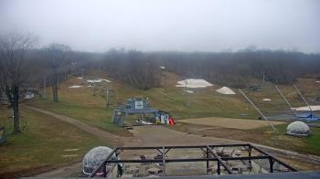 Weather camera view of Powder Ridge Ski Resort.